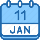 calendar, february, eleven, date, monthly, time, month, schedule