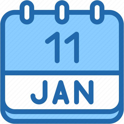 Calendar, february, eleven, date, monthly, time, month icon - Download on Iconfinder