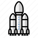 falcon heavy, launch, rocket, space-x