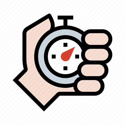 Hand, race, stopwatch, timer icon - Download on Iconfinder