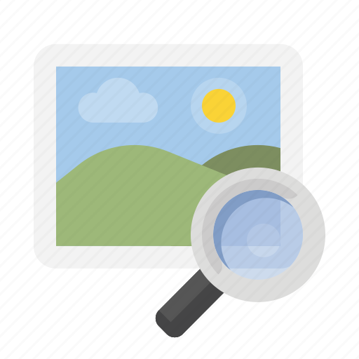 Image, magnifying glass, search, seo icon - Download on Iconfinder