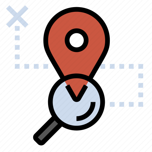 Find, location, magnifying glass, search, seo icon - Download on Iconfinder