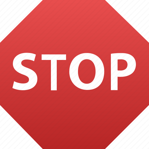 Stop, control, direction, halt, stoppage, sign, restrictive icon - Download on Iconfinder