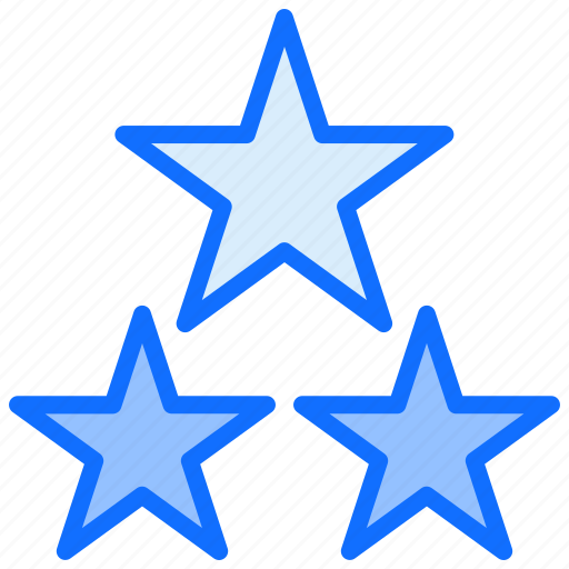 Rating, star, ranking, three, feedback icon - Download on Iconfinder