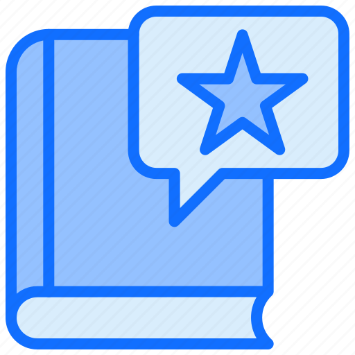 Rating, comment, star, feedback, book icon - Download on Iconfinder