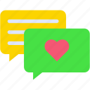 chat, like, heart, marketing, thumbs, up, rating