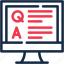 survey, computer, check, list, criteria, screen, monitor 