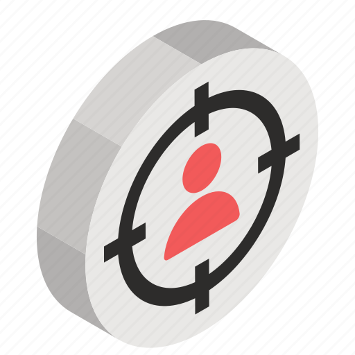 Customer focus, customer segmentation, focus group, target audience, target customer icon - Download on Iconfinder