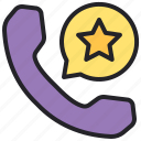 telephone, star, feedback, call 
