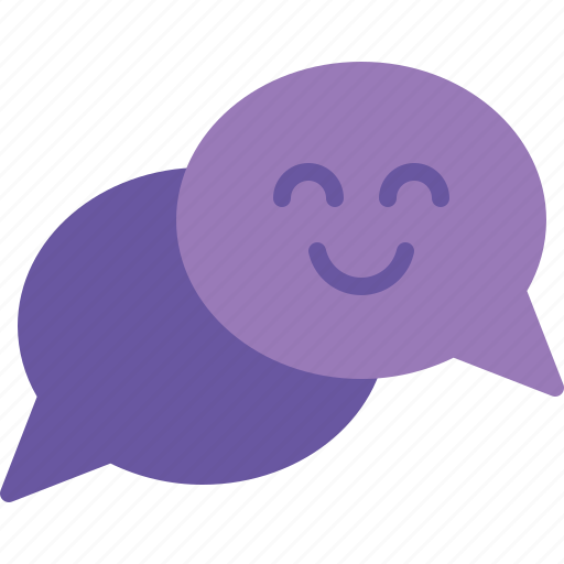 Positive, talk, message, conversation, chat icon - Download on Iconfinder