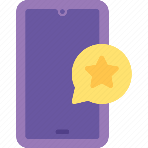 Smartphone, star, customer, review, rate, rating icon - Download on Iconfinder