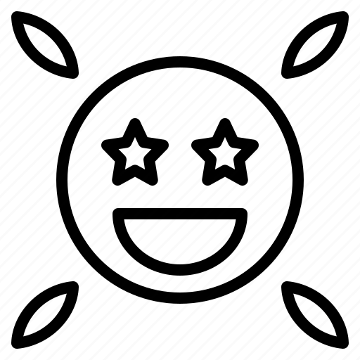 Emoji, emoticon, excited, face, smiley icon - Download on Iconfinder