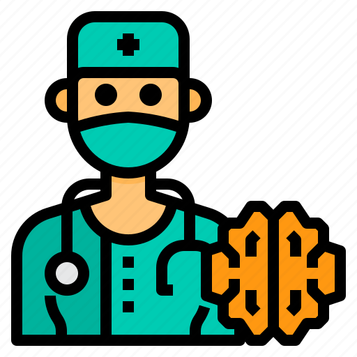 Doctor, surgery, avatar, woman, brain icon - Download on Iconfinder
