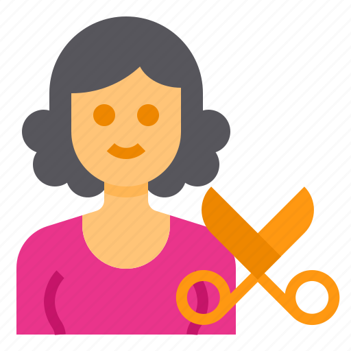 Hairstylist, avatar, occupation, woman, baber icon - Download on Iconfinder