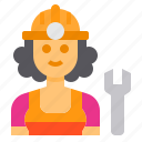 mechanic, avatar, occupation, woman, job