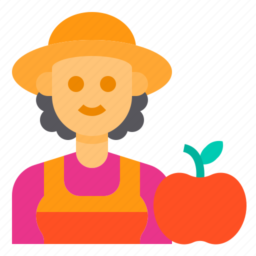 Nutritionist, avatar, occupation, woman, friut icon - Download on Iconfinder