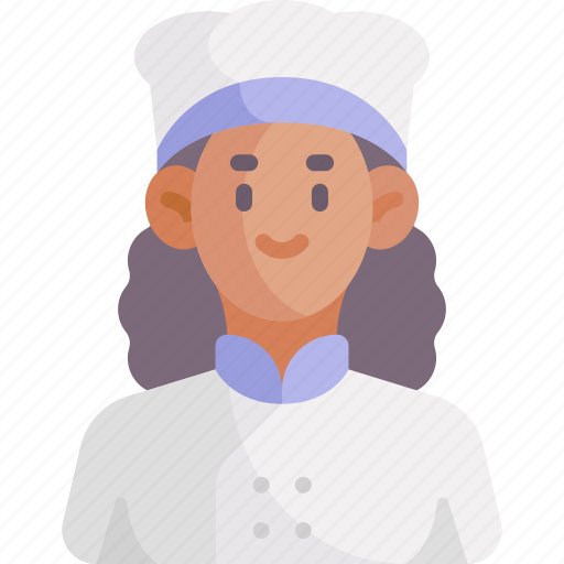 Female, woman, career, profession, job, avatar, chef icon - Download on Iconfinder