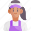 female, woman, career, profession, job, avatar, shopkeeper, shop assistant, store manager 