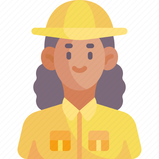 Female, woman, career, profession, job, avatar, archeologist icon - Download on Iconfinder