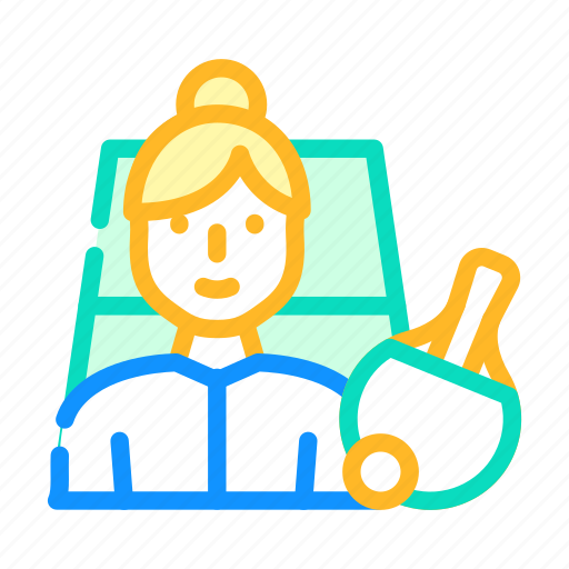 Table, tennis, female, sport, woman, exercise icon - Download on Iconfinder