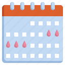 calendar, menstruation, time, date, sanitary, healthcare, medical 