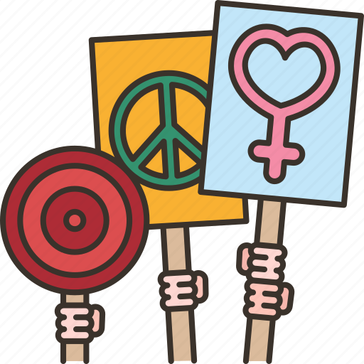 Activist, demonstration, movement, rights, gender icon - Download on Iconfinder