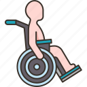 disability, handicap, wheelchair, patient, physical