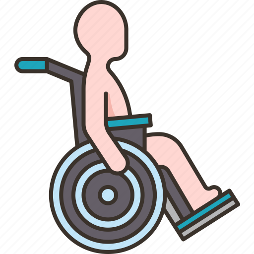 Disability, handicap, wheelchair, patient, physical icon - Download on Iconfinder