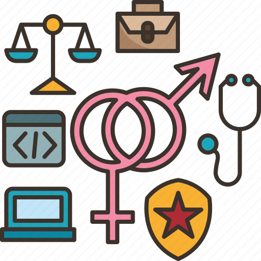 Occupational, opportunities, job, career, gender icon - Download on Iconfinder