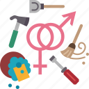 gender, roles, equality, discrimination, stereotypes