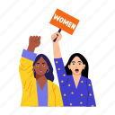 female, protest, feminism, rights, equality, advocacy