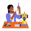 robot, engineer, robotics, technology, feminism, womanhood 