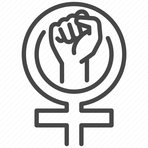 Female, feminine, feminism, feminist, power, social issues, woman icon - Download on Iconfinder