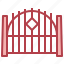 fence, gate18, entrance, architecture, city, property, gateway 