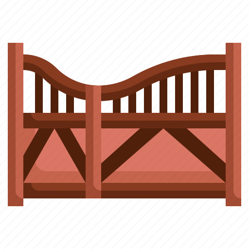 Fence, gate10, entrance, architecture, city, property, gateway icon - Download on Iconfinder