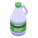 fertilizer, bottle, isometric