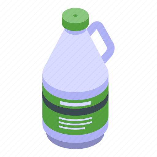 Fertilizer, bottle, isometric icon - Download on Iconfinder