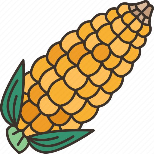 Corn, food, vegetable, agriculture, ingredient icon - Download on Iconfinder