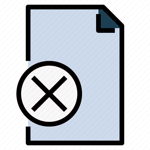 Archive, delete, document, file, remove icon - Download on Iconfinder
