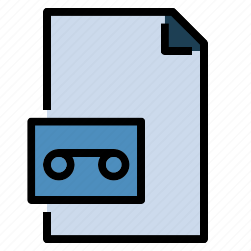 Audio, cassette, music, tape icon - Download on Iconfinder