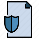 antivirus, file, insurance, protection, security, shield