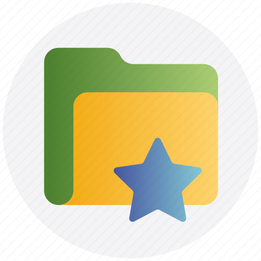 Category, favorite, folder, star, storage icon - Download on Iconfinder