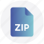 achieve, file, format, zip, zipped, zipped file 