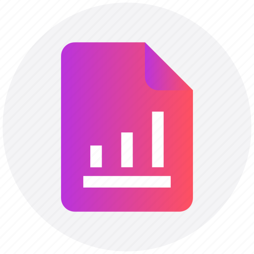 Document, file, graph, graph file, graph paper, paper icon - Download on Iconfinder