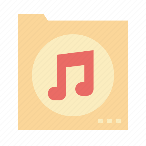 File, folder, multimedia, music, ui icon - Download on Iconfinder