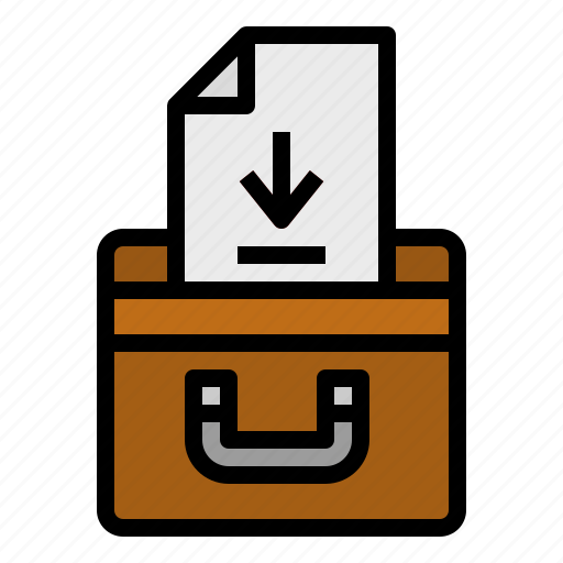 Document, download, file, load, save icon - Download on Iconfinder