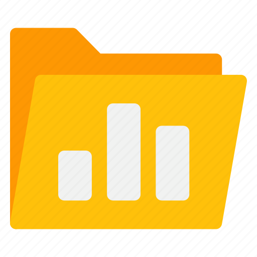 1, chart, graph, folder, file, document icon - Download on Iconfinder