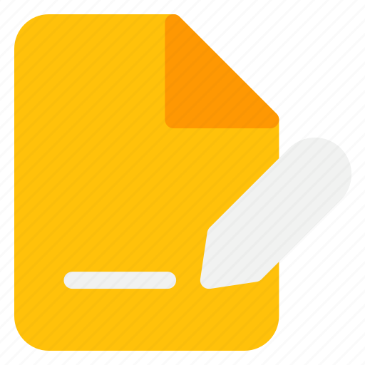 1, edit, pen, file, document, text icon - Download on Iconfinder