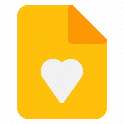 1, favorite, love, file, document icon - Download on Iconfinder