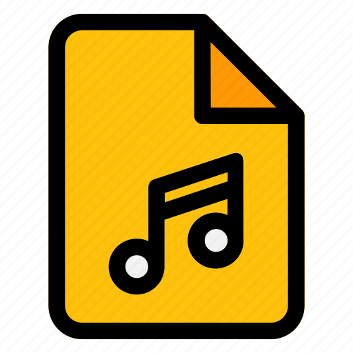Audio, music, file, document icon - Download on Iconfinder
